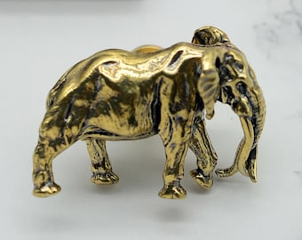 Bronze Solid Brass Elephant knobs Brass Handles knob pulls brass drawer knob Dresser pulls door Knobs Cabinet Pulls Handles Cabinet Hardware