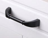 5 quot 3.75 quot Black Dresser Knob Pull Drawer Knobs Pulls Handles Rustic Country Kitchen Cabinet Door Handle Furniture Ornate (XM760)