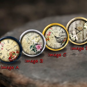 Retro clock Knob /drawer pull /dresser drawer pulls /kitchen cabinet knob /furniture knobs / Dresser Pull /Child handle / Furniture Hardware