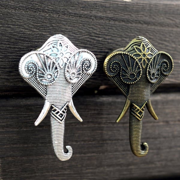 Elephant Knob Etsy