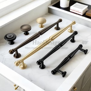 Retro Solid Brass Antiqued bronze Knobs Pulls handles drawer wardrobe door handles cabinet handles Drawer pulls Handles Brass Handles Knobs