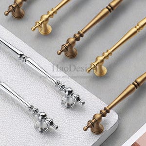Retro Solid Brass Antiqued bronze Knobs Pulls handles drawer wardrobe Handles cabinet handles Brass Drawer pulls Handles Furniture hardware