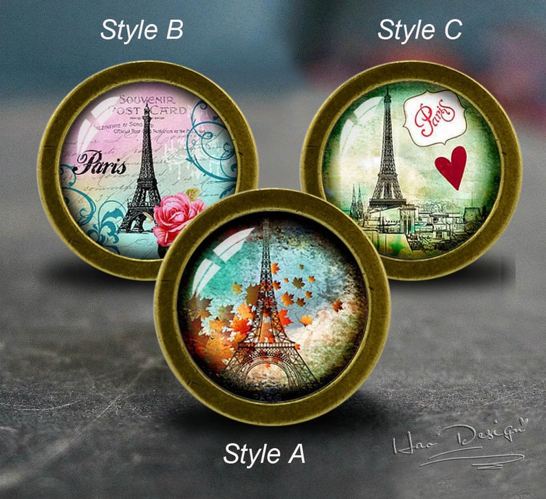 Eiffel Towerdrawer Knobs Handmade Vintage Bronze Dresser