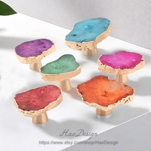 Natural Crystal Knob,Natural Ore Knob,Drawer Cabinet Handle,Crystal knobs,Drawer Pulls,Wardrobe Pull,Irregular crystal handle CY-32