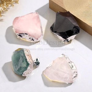 Natural Crystal Knob,Natural Ore Knob,Drawer Cabinet Handle,Crystal knobs,Drawer Pulls,Wardrobe Pull,Irregular crystal handle CY-30