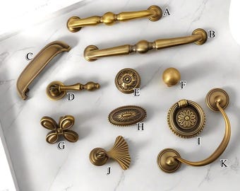 Antique Bronze Cupboard Dresser Handles Pulls Vintage Wine Cabinet Drawer Knobs Pulls Kitchen Cabinet pulls Handles Furniture Hardware