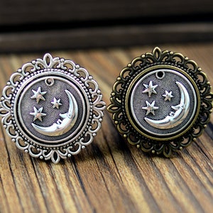 Star & Moon Knob,Dresser Knob,Cabinet handles,Cabinet Knobs,drawer knob,Dresser handle,Cabinet Pulls,Unique Pulls Handles,Furniture Hardware