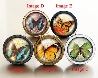 Butterfly knobs/Drawer knobs/Handmade Vintage Bronze Dresser knobs cabinet Dresser Knobs pull/Dresser Pull/Cabinet Knobs/Furniture Knobs