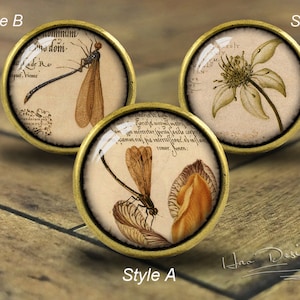Dragonfly -- Drawer knobs/ Handmade Vintage Bronze Dresser knobs cabinet Dresser Knobs pull / Dresser Pull / Cabinet Knobs / Furniture Knobs