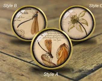 Dragonfly -- Drawer knobs/ Handmade Vintage Bronze Dresser knobs cabinet Dresser Knobs pull / Dresser Pull / Cabinet Knobs / Furniture Knobs