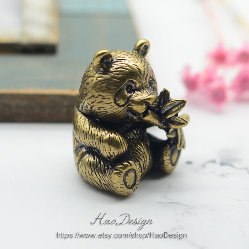 Bronze Solid Brass Panda knobs Brass Handles knobs pulls brass drawer knobs Dresser pulls door Knobs Cabinet Pulls Handles Cabinet Hardware image 1