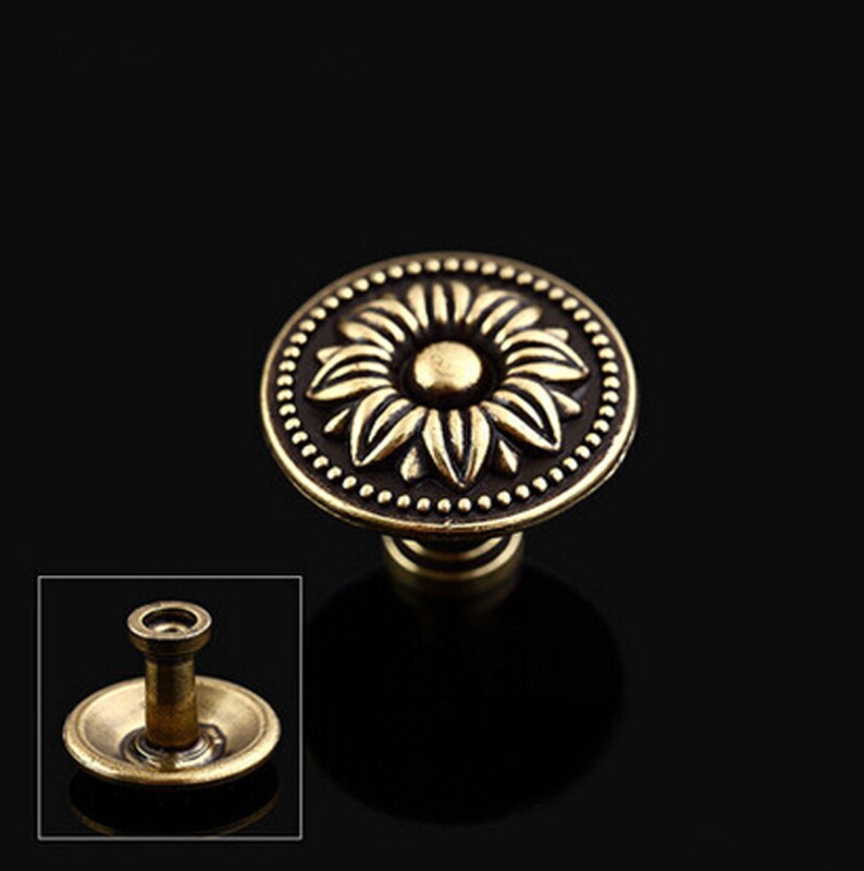 Vintage Style Dresser Knob Pull Drawer Knobs Pulls Handles Etsy