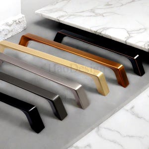 Kitchen Cabinet Knob Pull Handles Brushed Brass Drawer Pulls Modern Cabinet Hardware Kitchen Cabinet Knob Cabinet Handles and Knobs