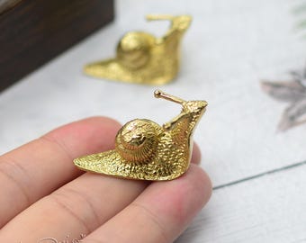 真鍮製スネイルノブ、キッチンキャビネットノブ、真鍮製引き出しノブ、引き出し取っ手、真鍮製キャビネットノブ、引き出しワードローブドレッサー食器棚取っ手ハンドル H70