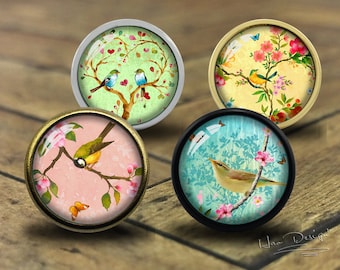 Bird -- Drawer knobs/ Handmade Vintage Bronze Dresser knobs cabinet Dresser Knobs pull / Dresser Pull / Cabinet Knobs / Furniture Knobs