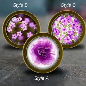 Flower --Drawer knobs/Handmade Vintage Bronze Dresser knobs cabinet Dresser Knobs pull / Dresser Pull / Cabinet Knobs / Furniture Knobs