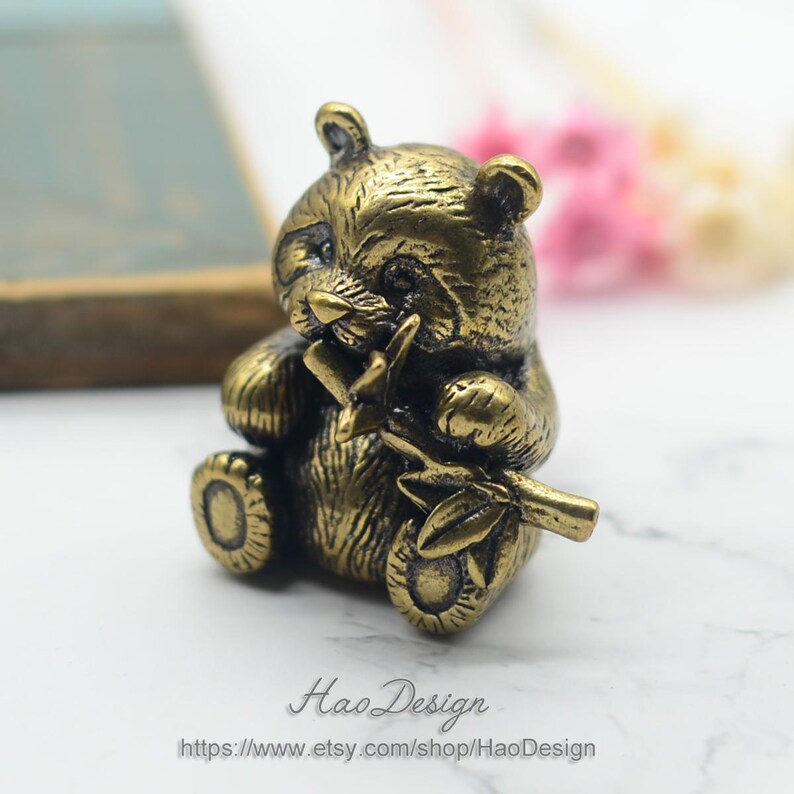 Bronze Solid Brass Panda knobs Brass Handles knobs pulls brass drawer knobs Dresser pulls door Knobs Cabinet Pulls Handles Cabinet Hardware image 2