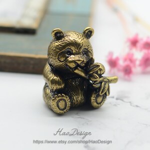 Bronze Solid Brass Panda knobs Brass Handles knobs pulls brass drawer knobs Dresser pulls door Knobs Cabinet Pulls Handles Cabinet Hardware image 3
