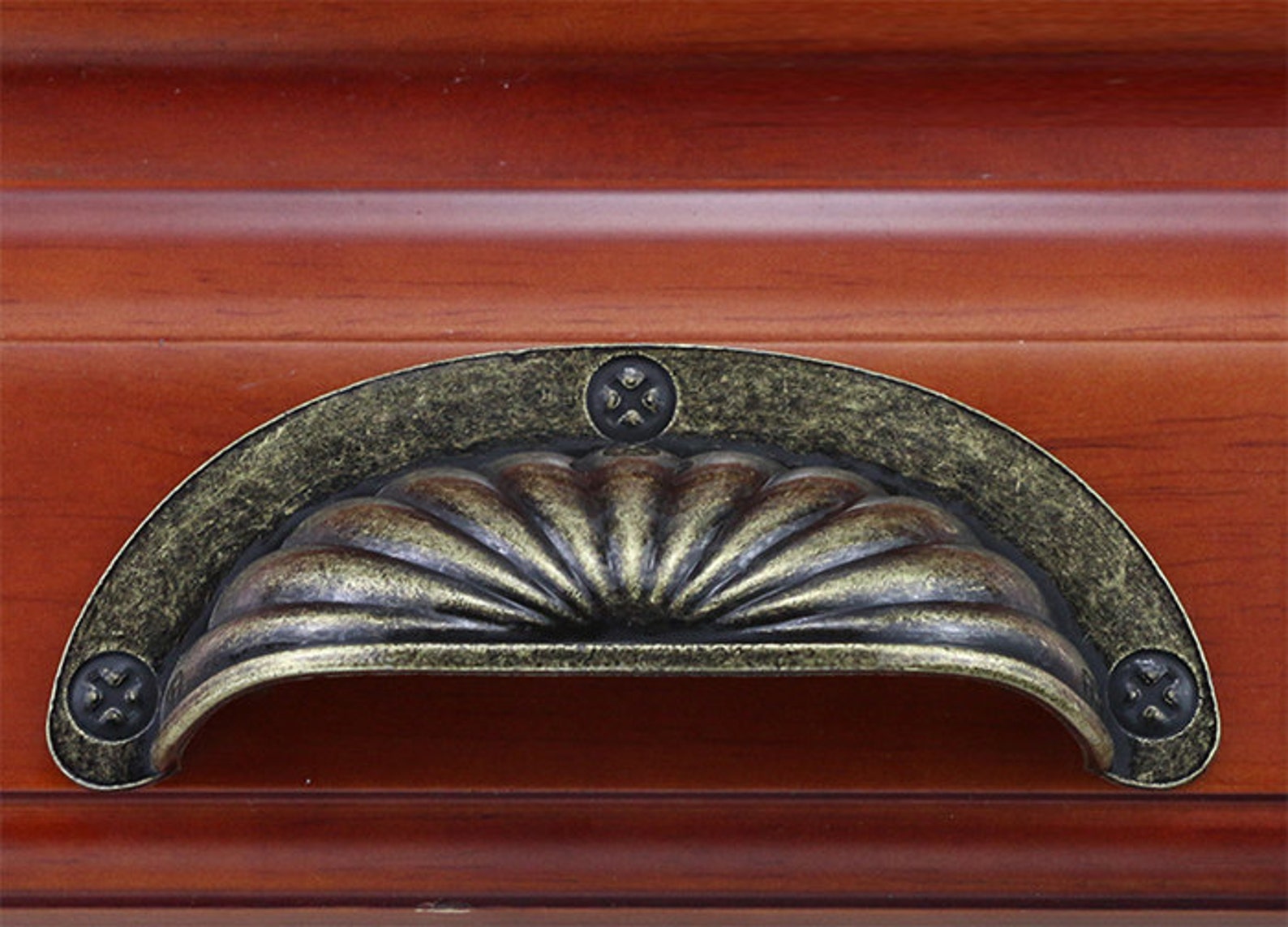 2.5 Antique Bronze Drawer Pulls Handles Knobs Kitchen Etsy