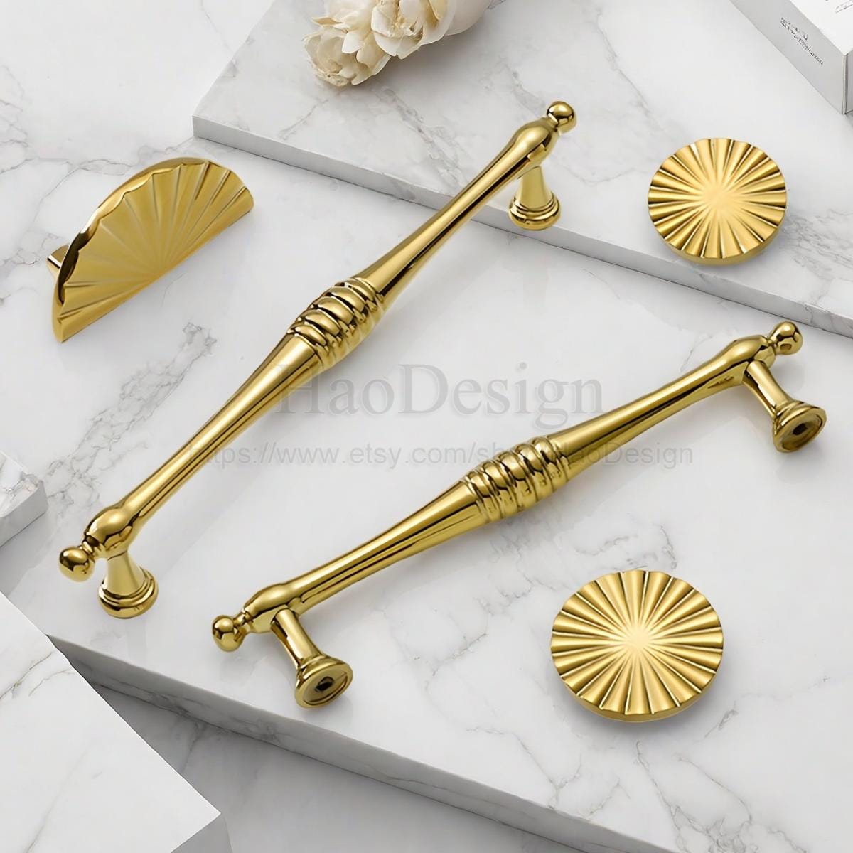 green emerald velvet dress Akicon Brushed Gold Kitchen T Bar Cabinet Pulls 100% Solid Brass Drawe main image 0
