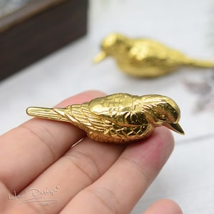 Antiqued Bronze Brass Bird Knobs, Drawer Handles,Brass knobs Handles, drawer pulls, door knobs, Drawer Pull Handles,Unique Cabinet Hardware