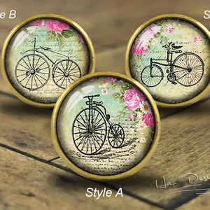 Bicicleta-- puxadores de gaveta/botões de cômoda vintage feitos à mão em bronze puxadores de armário puxadores/puxadores de cômoda/botões de armário/puxadores de móveis