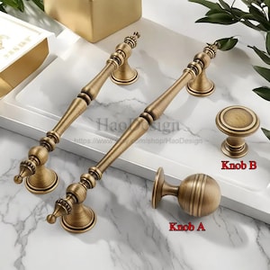 Retro Solid Brass Antiqued bronze Knobs Pulls handles drawer wardrobe Handles cabinet handles Brass Drawer pulls Handles Furniture hardware