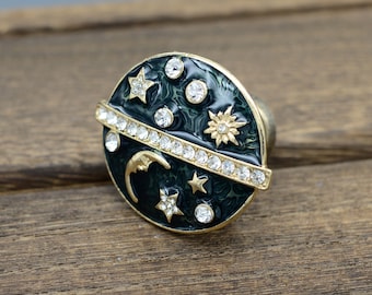 Moon Knob,Stars Dresser Knob,starry sky Knob,Cabinet Knobs,drawer knob,Dresser handle,Cabinet Pulls,Unique Pulls Handles,Furniture Hardware