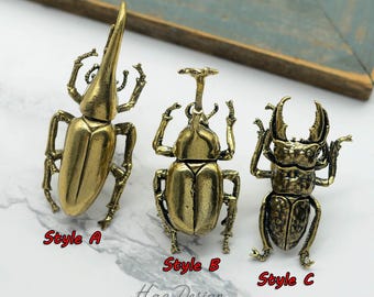 Unique Brass beetle knobs Insect drawer Handles animal knobs brass Handles drawer pull door knob Knob Drawer Pulls Handle Cabinet Hardware