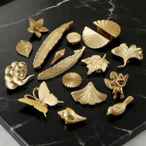Unique Brass Drawer Pulls Handles Bronze Cabinet Handles Pulls Knobs Dresser Cabinet door Sideboard handles Pulls Furniture Hardware