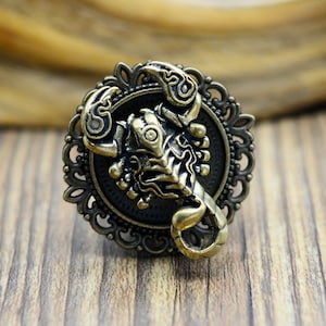 Brass Scorpion knobs,Insect drawer Handles,animal knobs, brass Handles, drawer pull, door knob, Knob Drawer Pulls Handle Cabinet Hardware