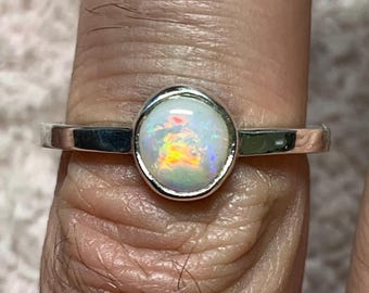 クーバー ペディ」リング、シルバー 925、オーストラリア産樹脂と