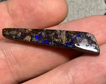 16,99 cts - Opale boulder cabochon - Winton Queensland, Australie - loose solid freeform designer handcut gemstone mineral sertir custom