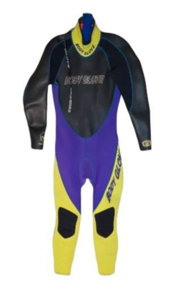 BODY GLOVE 4mm&3mmフルスーツ Vintage 90s Body Glove Full Wetsuit Mens Small 3/2mm Made in USA