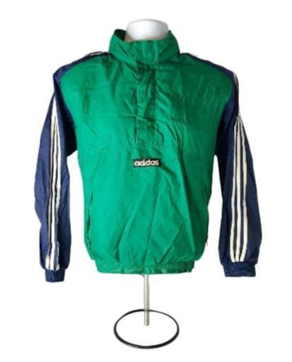 Vintage 90s Adidas Nylon Pullover Lightweight Jacket XL - Etsy