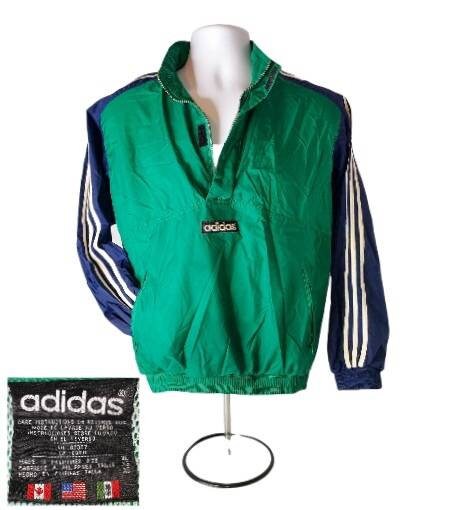Vintage 90s Adidas Nylon Pullover Lightweight Jacket XL Vintage 90s Adidas Nylon Pullover Lightweight Jacket XL