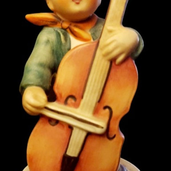 Vintage Hummel / Goebel Figurine 5.5" Sweet Music Boy With Cello TMK-3 West Germany