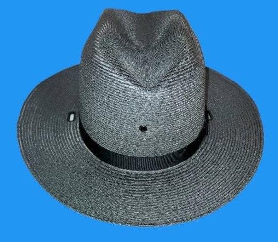 Vintage 60s NOS The Lawman Genuine Milan Gray Str… - image 10