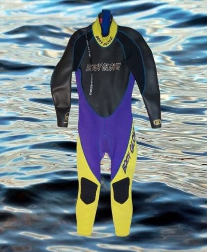 BODY GLOVE 4mm&3mmフルスーツ Vintage 90s Body Glove Full Wetsuit Mens Small 3/2mm Made in USA