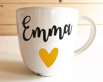 personalized mugs etsy