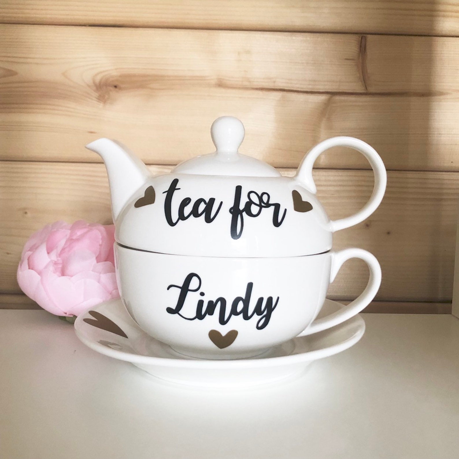 Personalised cup and saucer tea cup and saucer personalised Etsy