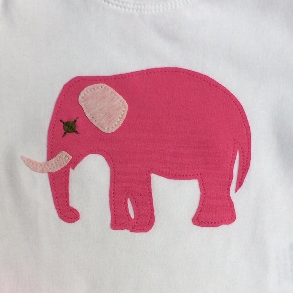 Baby Elephant T-shirt - Vestiti per bambini - Baby Shower - Elefante - Regalo per neonati - Baby T- Heffalump - Dumbo - Elefanti rosa - Compleanno bambino