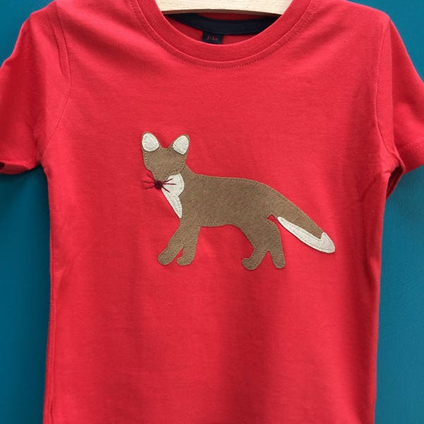 Maglietta Fox - Camicia Big Brother - Amante degli animali - Regali per ragazzi - Regalo sorella - Regali per figli - Volpe - Animale - Volpe Top - Maglietta Big Sister