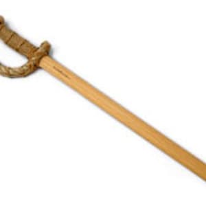 Pirate Sword - Dressing Up - Pretend Sword - Toy Sword - Fancy Dress Costumes - Pirate Costume - Wooden Sword - Gifts for Boys - Birthday