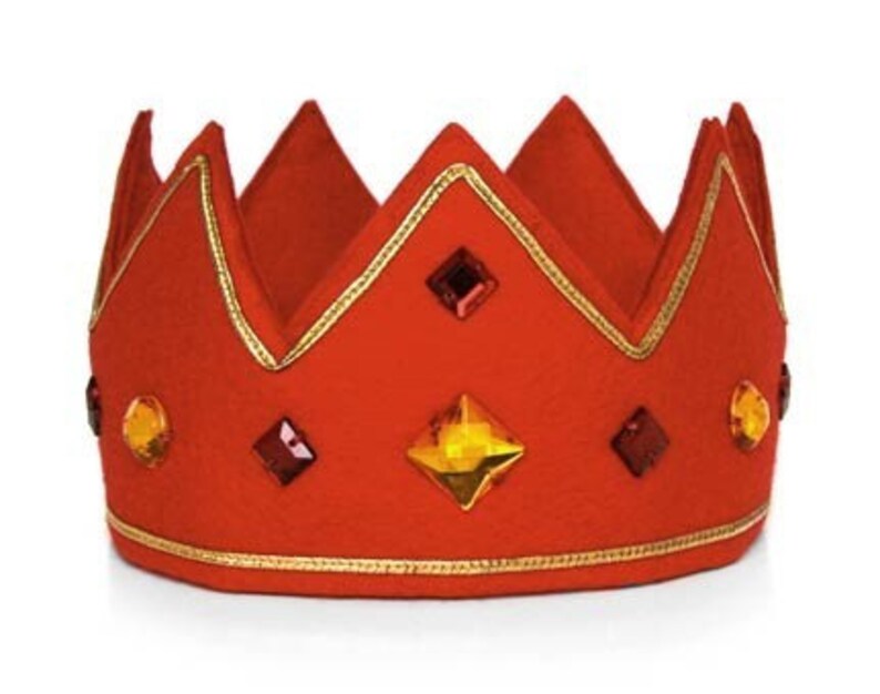 King's Crown Kids Crown Boys Fancy Dress King Dressing up Kids Party
