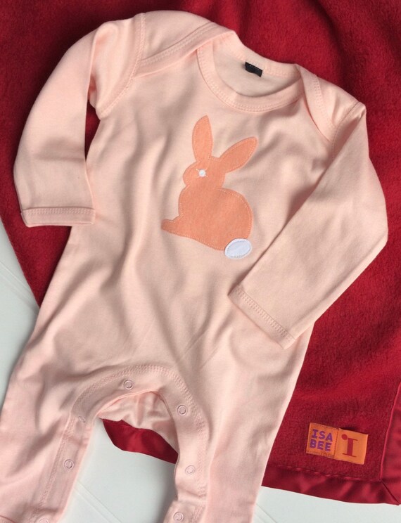 baby fleece babygrow