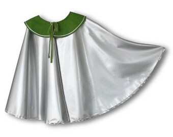 Knight's Cape - Boys Dressing Up - Knight Costume - Boys Fancy Dress - Boys Costumes - Boys Capes - Silver Capes - Dress Up Cape - Clothing
