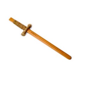 Wooden Sword - Small Play Sword - Wooden Traveler&#39;s Sword - Toy Sword - Pretend Play - Dressing Up - Wooden Toy - Battle - Gifts for Boys -