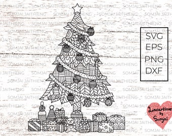 Download Christmas Mandala Etsy