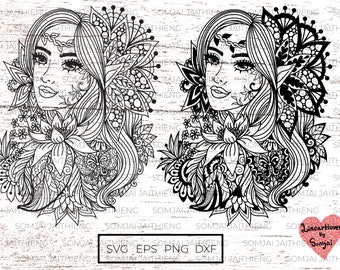 Download Fairy Mandala Etsy